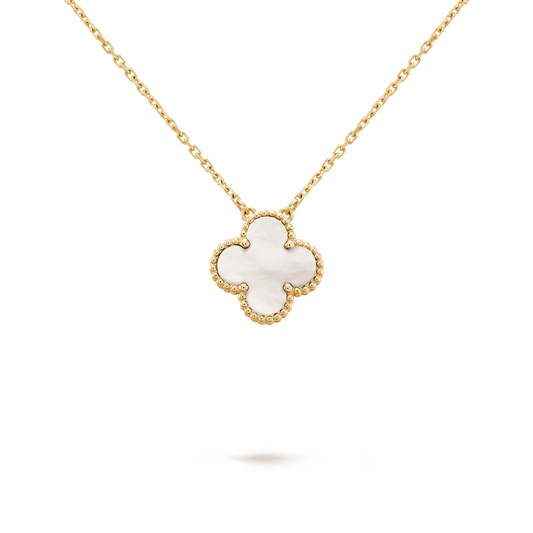 Van Cleef & Arpels Vintage Alhambra pendant 18K yellow gold, Mother-of-pearl