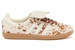 Adidas Samba LT con stampa di mucca marrone e bianco (da donna)