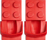 Crocs Brick Clog LEGO Red