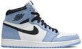 Air Jordan 1 Retro High Bianco University Blue Nero