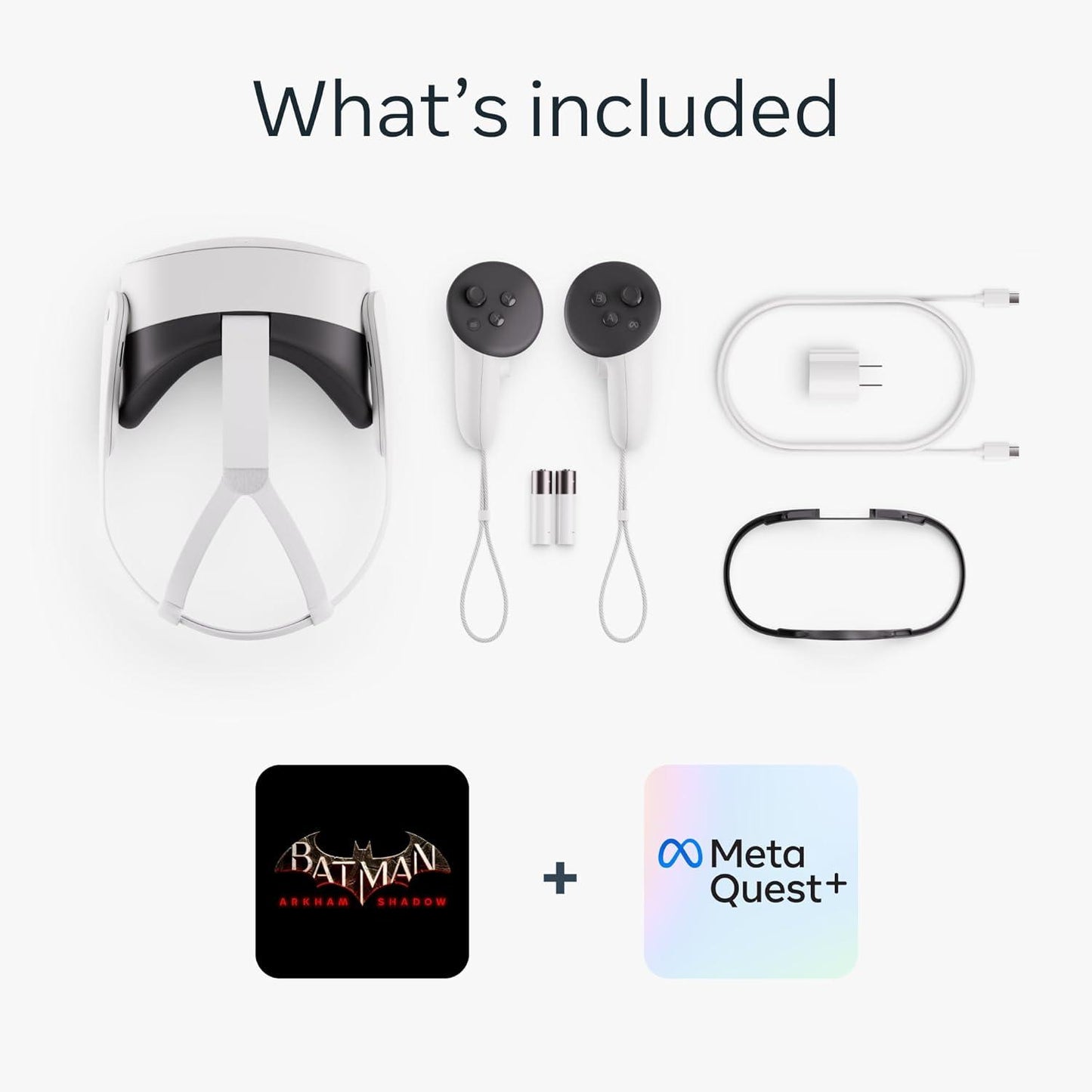 Meta Quest 3S 256GB — Get Batman: Arkham Shadow and a 3-Month Trial of Meta Quest+ Included — All-in-One Headset