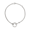 Bracciale Cartier Love, 18k Oro Bianco, 2 Diamanti