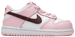 Nike Dunk Low Rosa Schiuma Rosso Bianco (Bambino)
