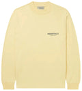 Fear of God Essentials T-shirt a maniche lunghe Crema Giardino