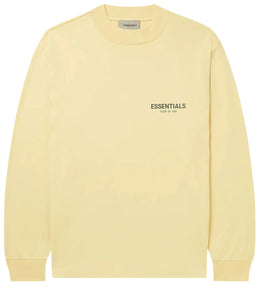 Fear of God Essentials T-shirt a maniche lunghe Crema Giardino