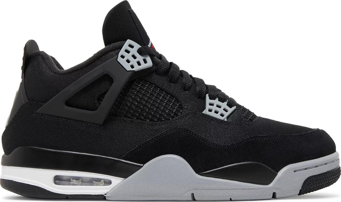 Air Jordan 4 Retro Black Canvas (NTWRK)