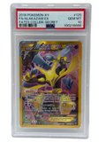 2016 Pokémon XY Alakazam EX Segreta 125/124 PSA 10 GEM MINT (Incontro con il Destino Arte Completa)