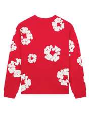 Denim Tears Long Sleeve Cotton Wreath Tee Red