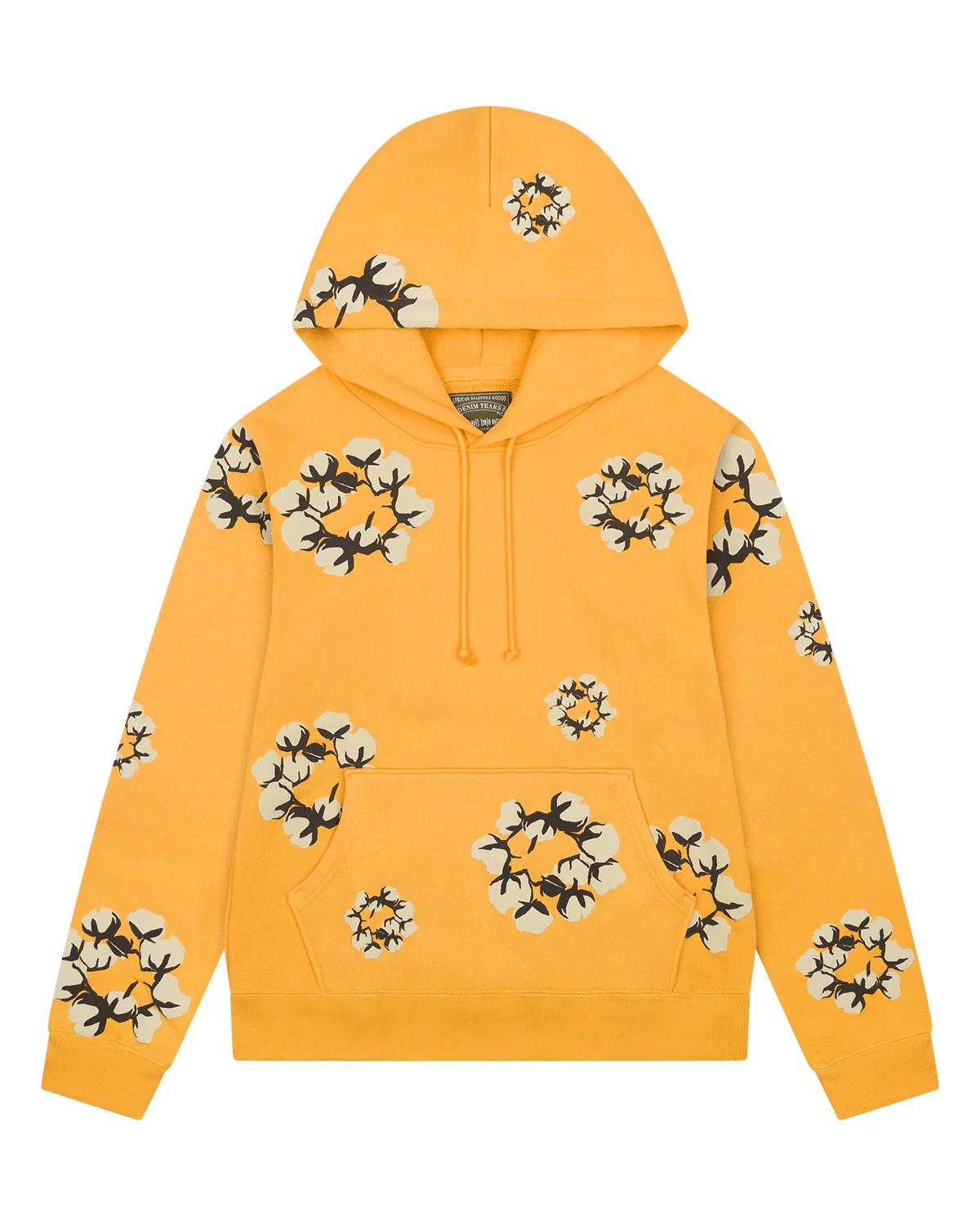 Denim Tears x CPFM Cactus Tears Wreath Hoodie Yellow