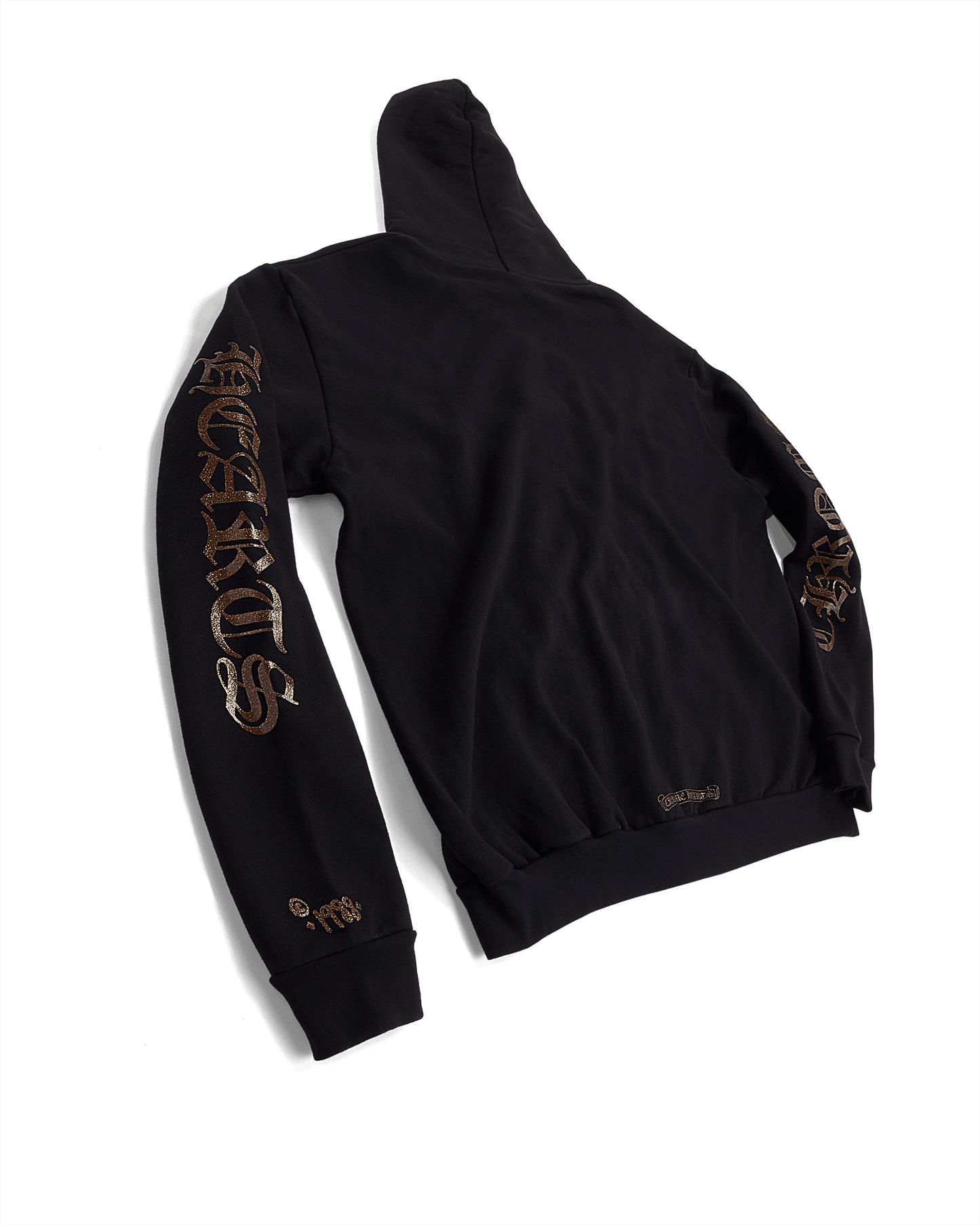 Chrome Hearts 1988 Zip Hoodie Black & Brown Glitter