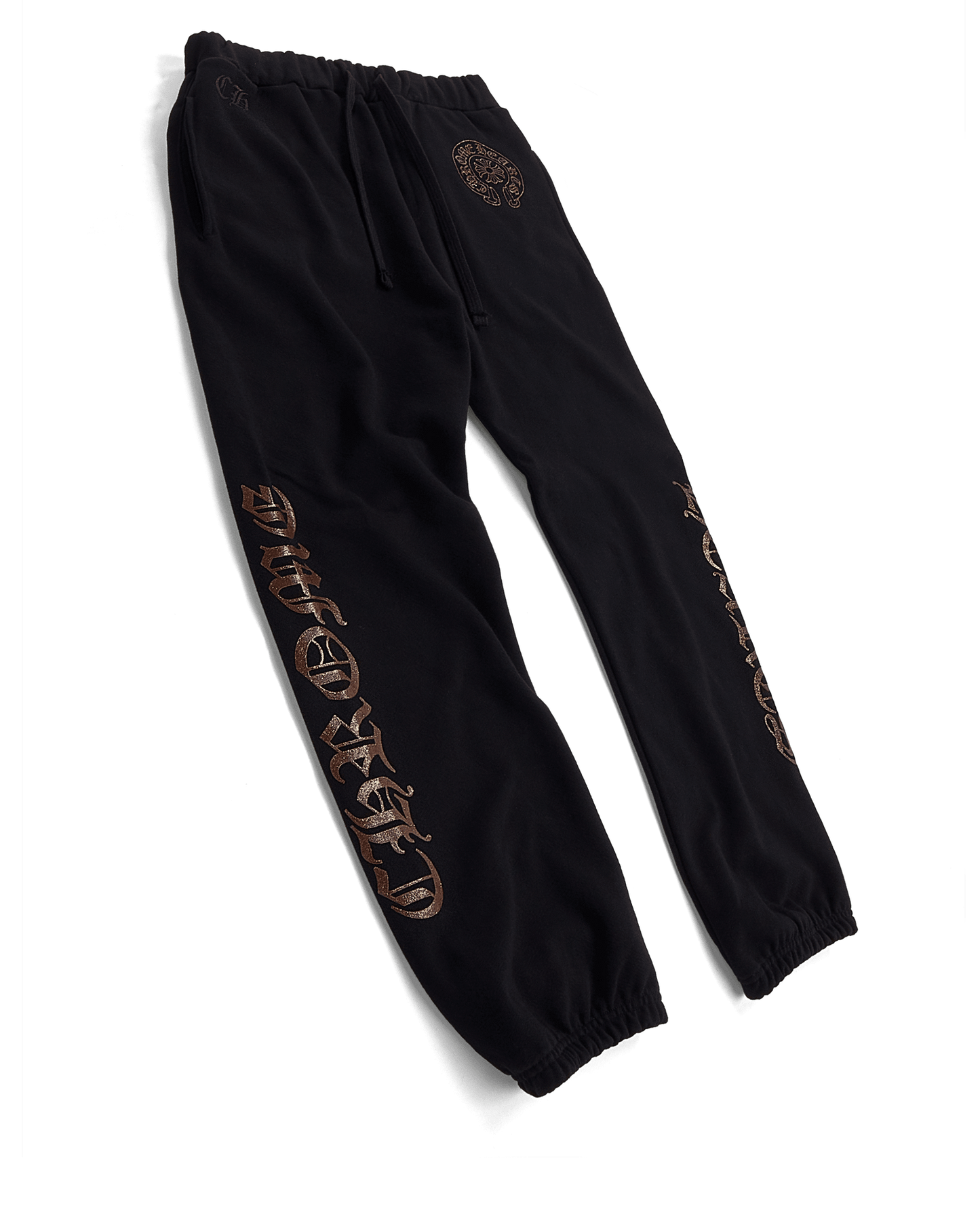 Chrome Hearts 1988 Sweatpants Black & Brown Glitter