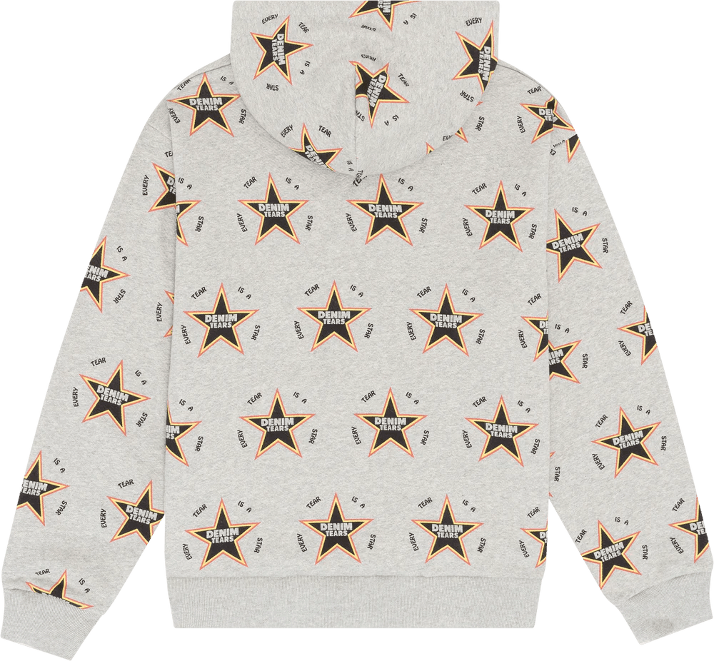 Denim Tears Every Tear Is A Star Hoodie Grey