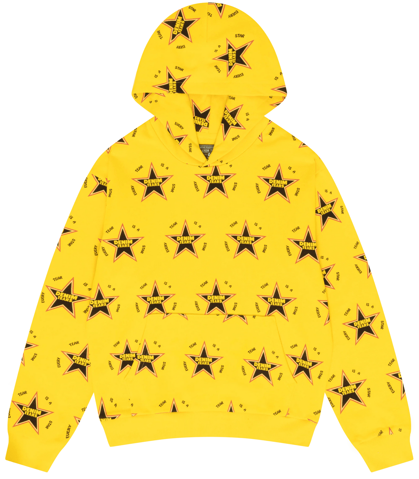 Denim Tears Every Tear Is A Star Hoodie Yellow