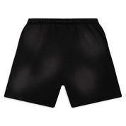 Hellstar Studios Flame Shorts Black & White