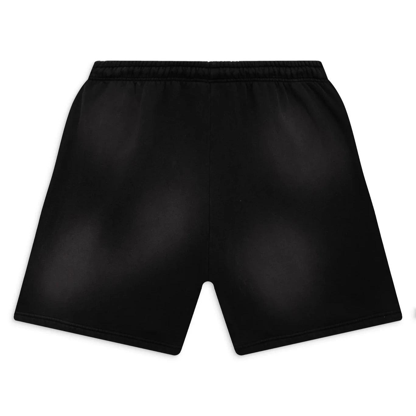 Hellstar Studios Flame Shorts Black & White