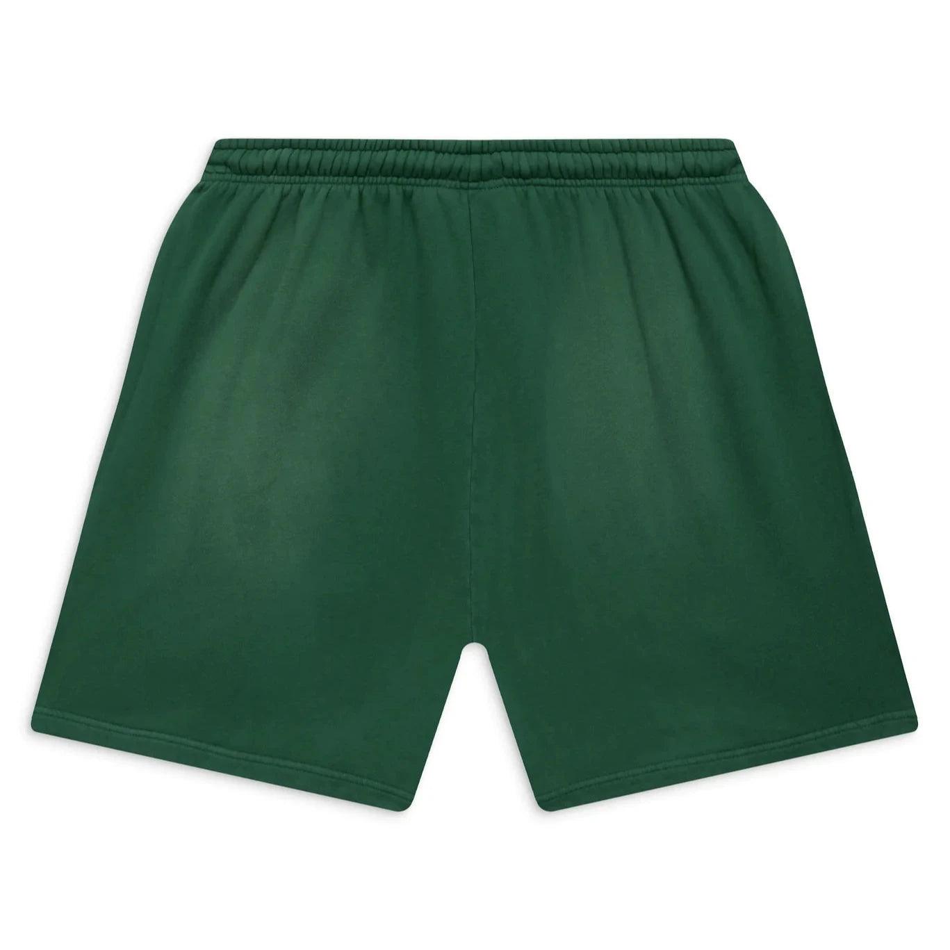 Hellstar Studios Flame Shorts Green