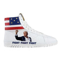 Trump Sneakers FIGHT FIGHT FIGHT Sneakers Alte Bianche