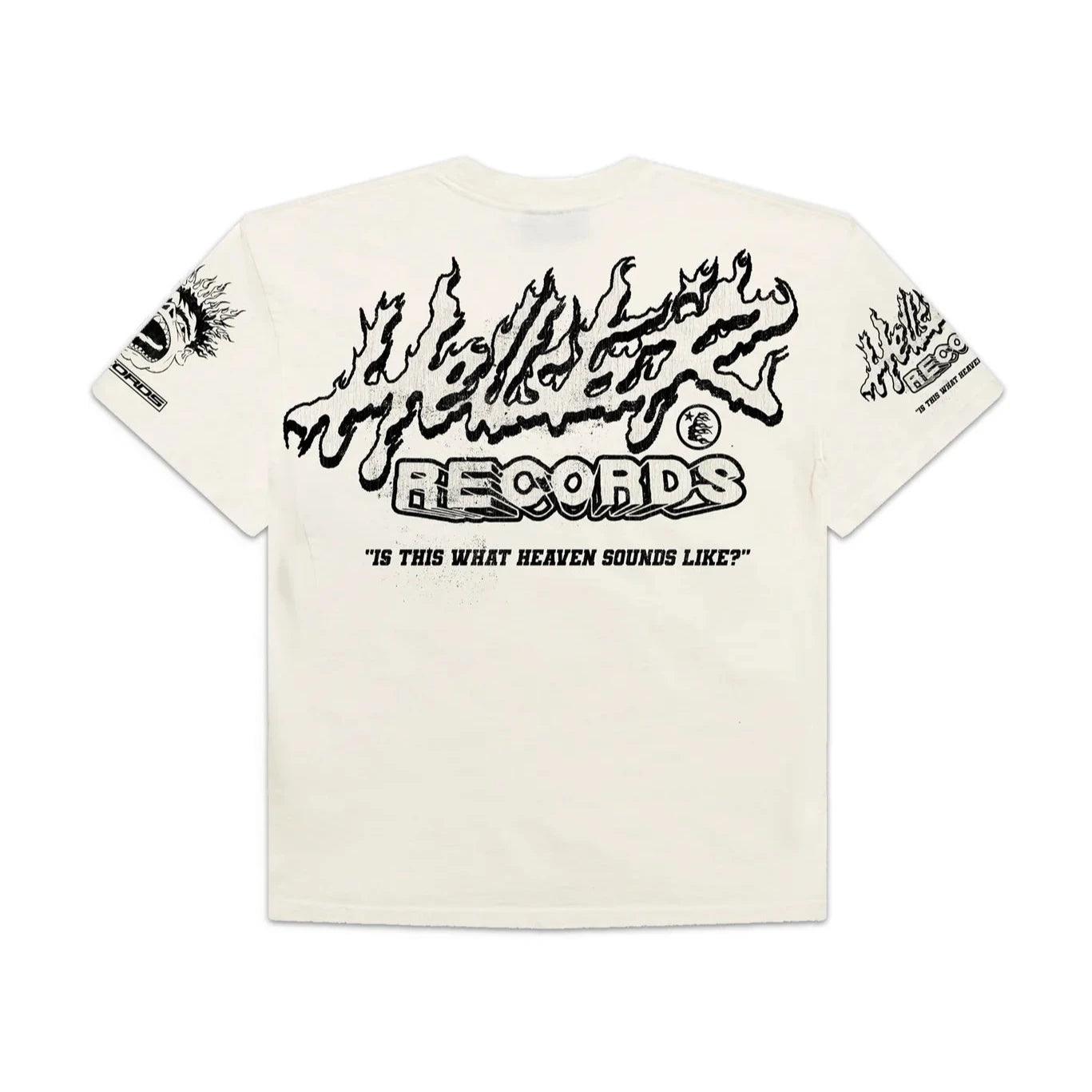 Hellstar Records T-Shirt White & Pink