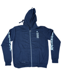Chrome Hearts Felpa Zip con Cappuccio con Stile Script Nero