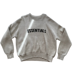 Fear of God Essentials Maglione in Maglia Lino Marrone (Usato)