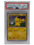 2014 Pokémon Pikachu di Japanese Pitch Campionato J-League 2a stampa Promozione XY-P PSA 10 GEM MINT