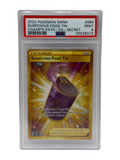 2020 Pokémon Percorso dei Campioni Lattina di Cibo Sospetto Rara Segreta Oro 080/073 PSA 9 MINT