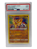 2020 Pokémon Voltaggio Brillante Zamazenta Rara Straordinaria 102/185 PSA 9 MINT