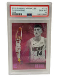 2019 Panini Chronicles Carta Rookie Rosa di Tyler Herro #212 PSA 10 GEM MINT