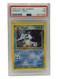 2000 Pokémon Neo Genesis Kingdra Holo 8/111 PSA 7 Quasi Nuovo