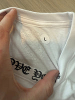 Chrome Hearts T-Shirt con logo sul collo 'Love You' Bianco - Image 11