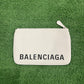 NWT Balenciaga Blanc Noir Ville Medium Pouch