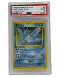 1999 Pokémon Fossil 1ª Edizione Articuno Holo 2/62 PSA 9 MINT