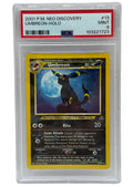 2001 Pokémon Neo Scoperta Umbreon Olografico 13/75 PSA 9 MINT