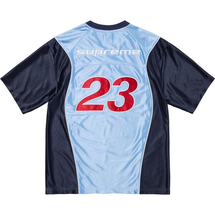 Supreme Jordan Warm Up Jersey Light Blue