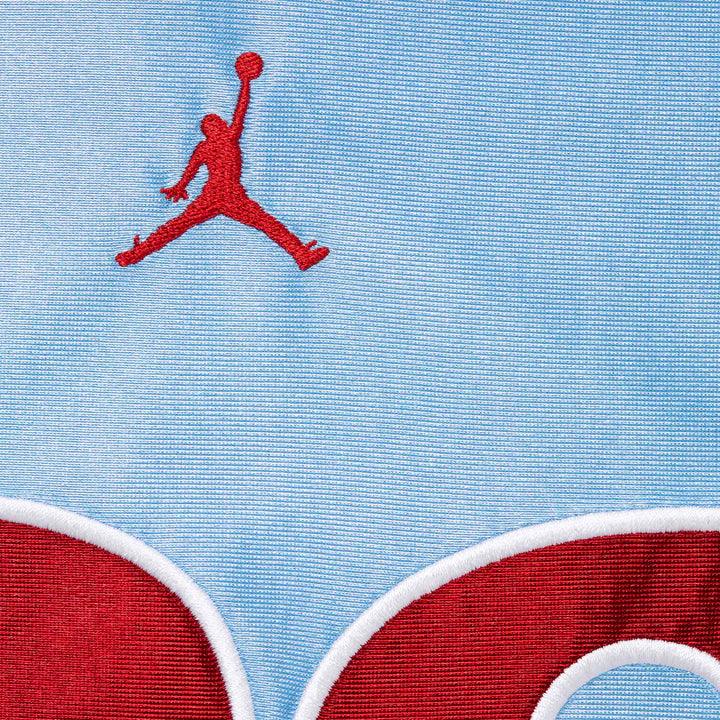 Supreme Jordan Warm Up Jersey Light Blue