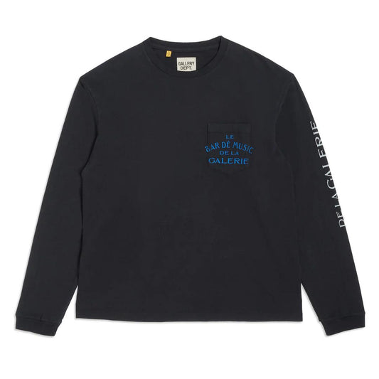 Gallery Dept. Le Bar Shop L/S Tee Black