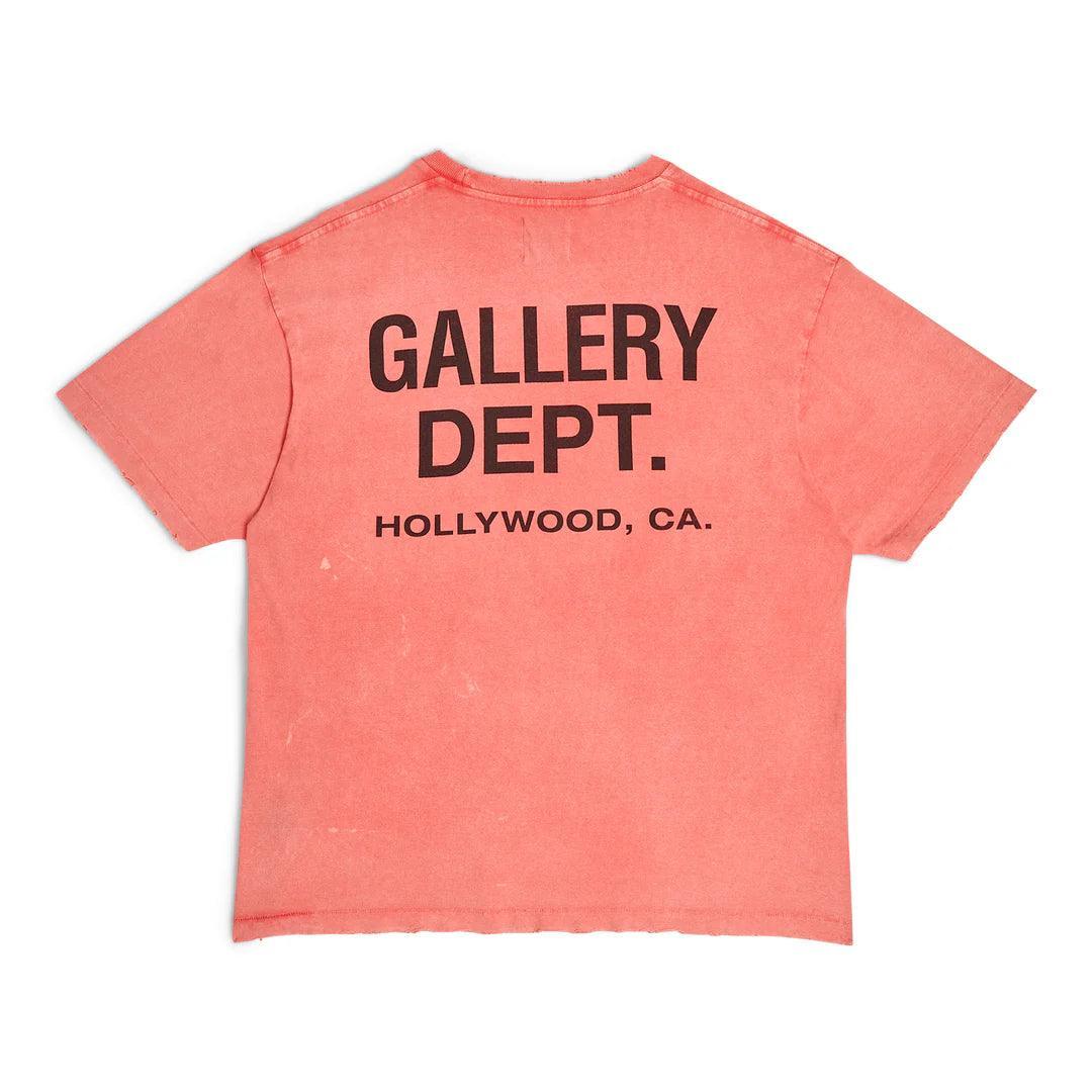 Gallery Dept. Vintage Pocket Tee Sun Wash Red