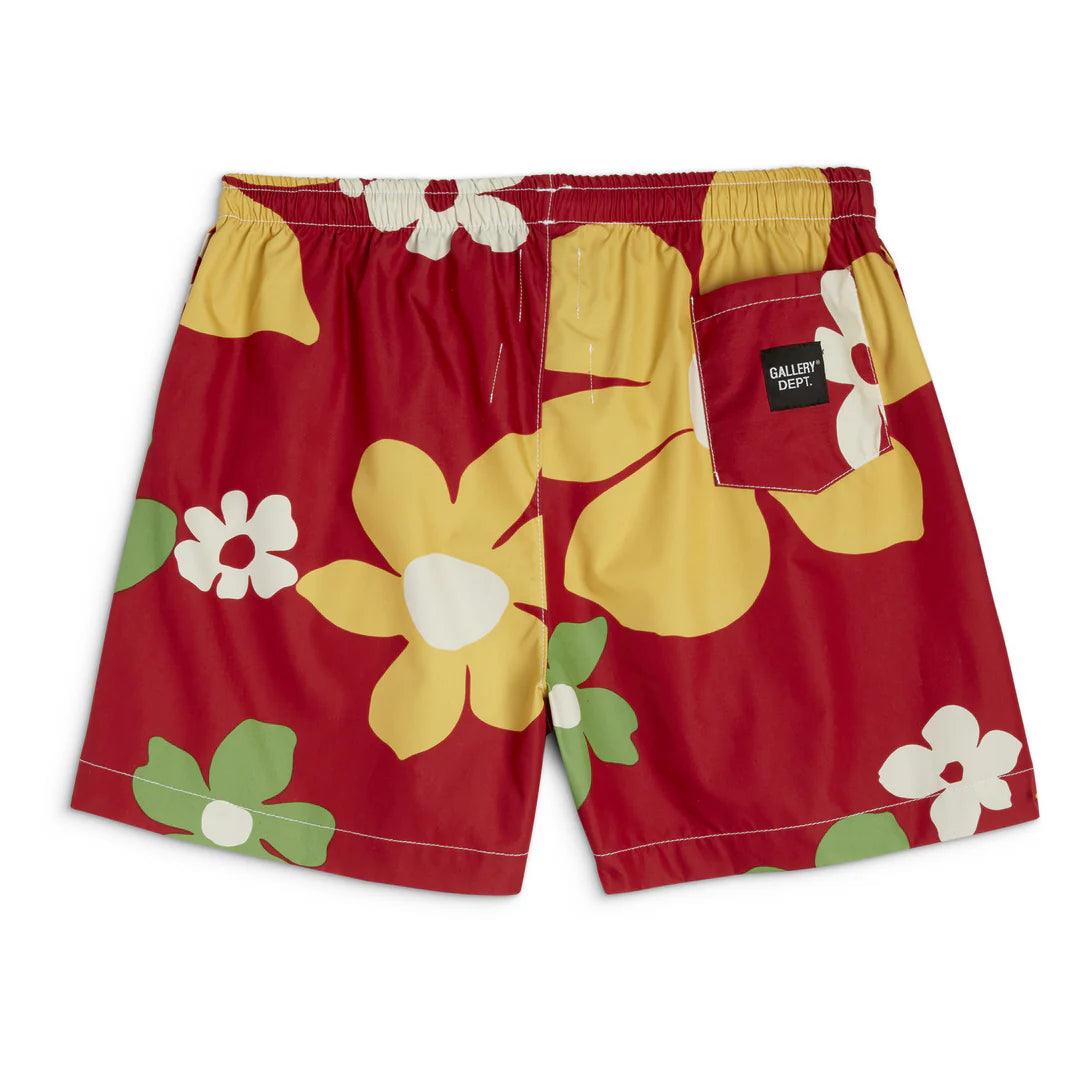 Gallery Dept. Floral Red Zuma Shorts