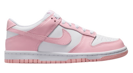 Nike Dunk Low Bianco Rosa Medio Soft (GS)