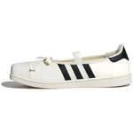 Adidas Superstar Square Toe Ballet Jennie Off White Black (Women's) sneakers — style LB3786 — photo 3 of 9 - Image 3