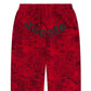 Sp5der OG Tree Camo Sweatpants Red