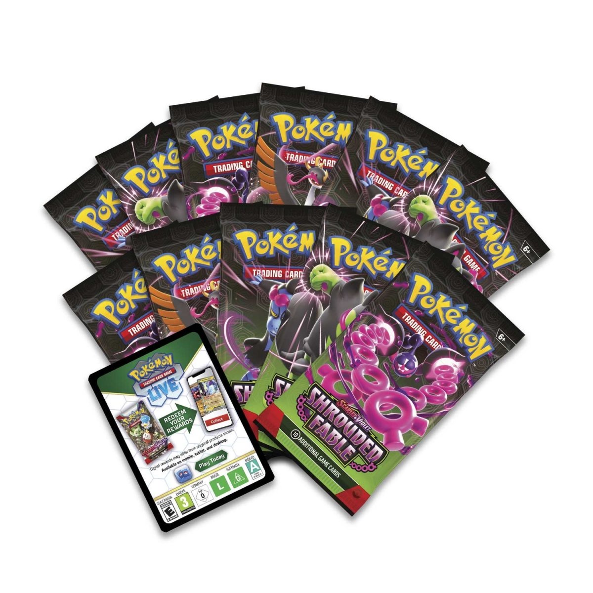 Pokémon TCG: Scarlet & Violet Shrouded Fable Pokémon Center Elite Trainer Box