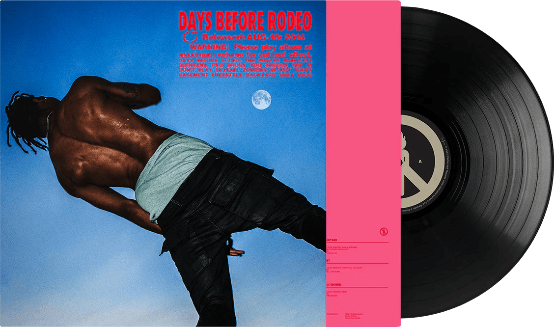 Travis Scott Days Before Rodeo Album - Vinyl Record