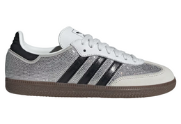 Adidas Samba OG Cristalli di Strass Bianco e Argento (Per Donna)