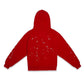 Sp5der Atlanta Zip Up Hoodie Red