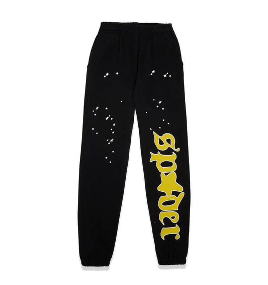 Sp5der Jeffery Sweatpant Black