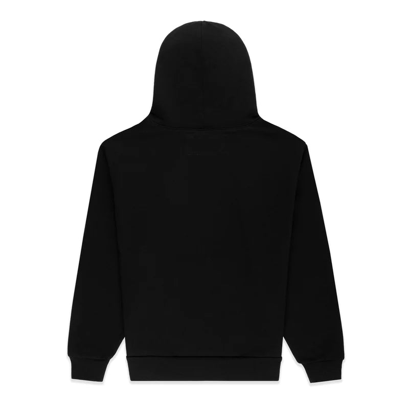 Sp5der Rhinestone OG Web v2 Hoodie Black & Red