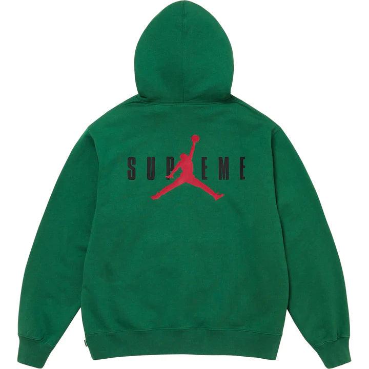 Supreme Jordan Hooded Sweatshirt (FW24) Green