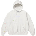 Supreme MM6 Maison Margiela Felpa con cappuccio con cerniera e Logo Box Bianco