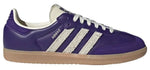 Purple sneaker with white stripes and 'Samba' branding on a white background - Image 1